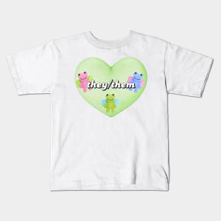 they/them pronouns Kids T-Shirt